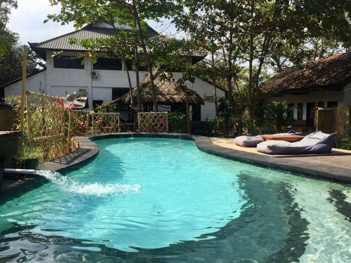 Lutwala Bungalows And Private Villa Gili Trawangan Exteriör bild